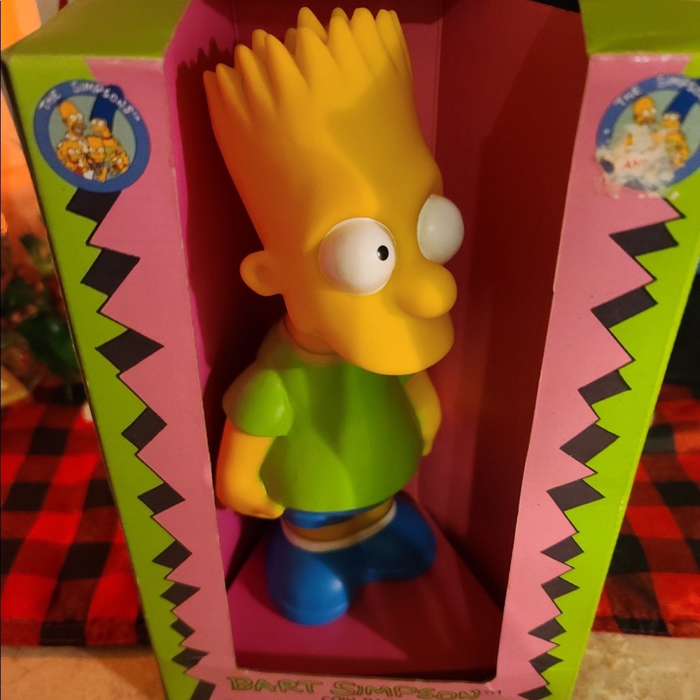 New in box Bart Simpson Bank